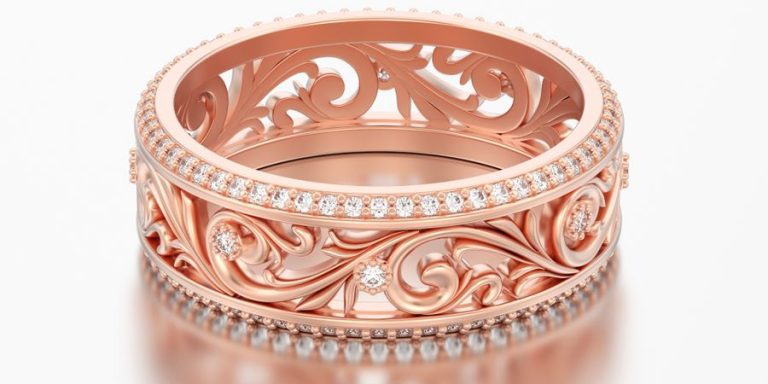 is rose gold real gold